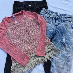 ✏️Girls Size 7 Clothes Bundle